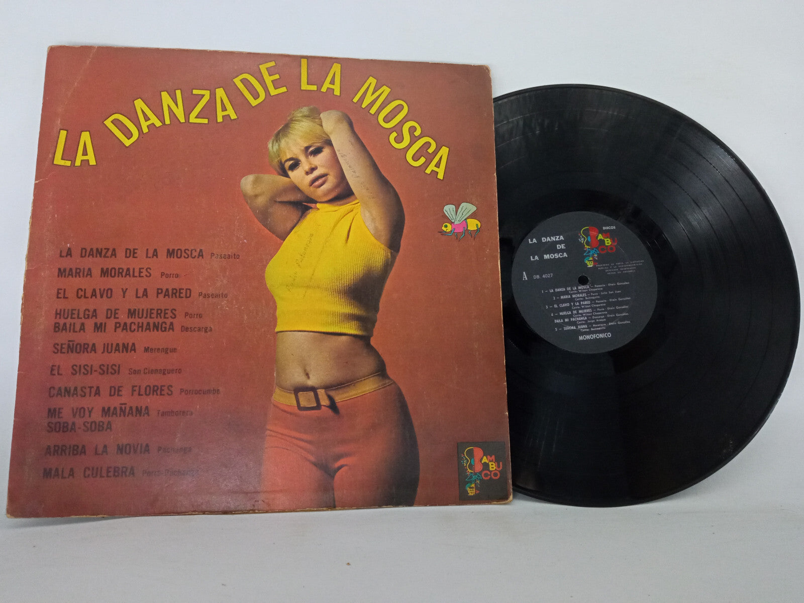 Combo Del Caney La Danza De La Mosca Bambuco Vinyl LP Record Cumbia Tropical