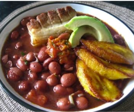 Diana Red Cargamanto Beans Frijol Cargamanto Rojo Creamy Dry Grains - 500g