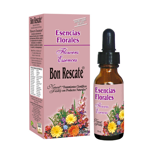 Bon Rescate Natural Freshly Flower Essences Calming Nerves Drops Bottle 25ml
