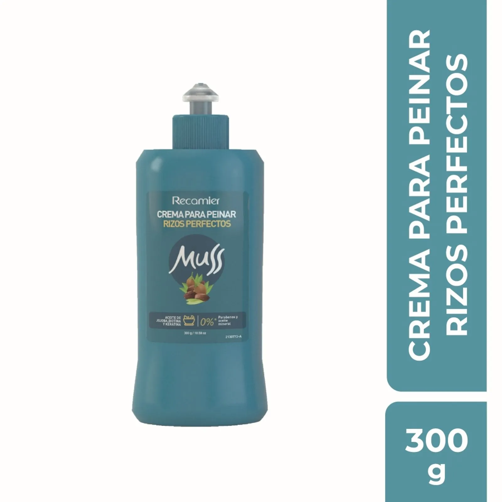 Recamier Muss Perfect Curls Styling Cream Crema para Peinar Rizos - 300g