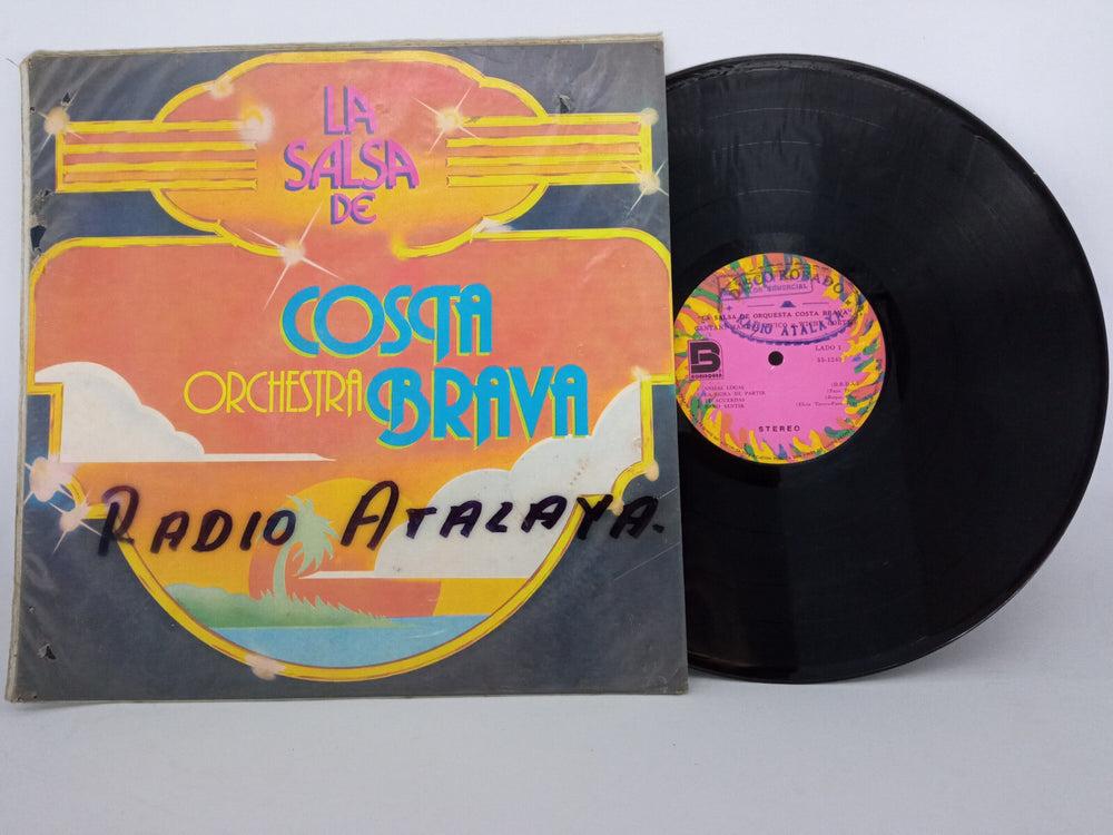 Costa Brava La Salsa De Orchestra Costa Brava Borinquen Disco de Vinilo LP Raro