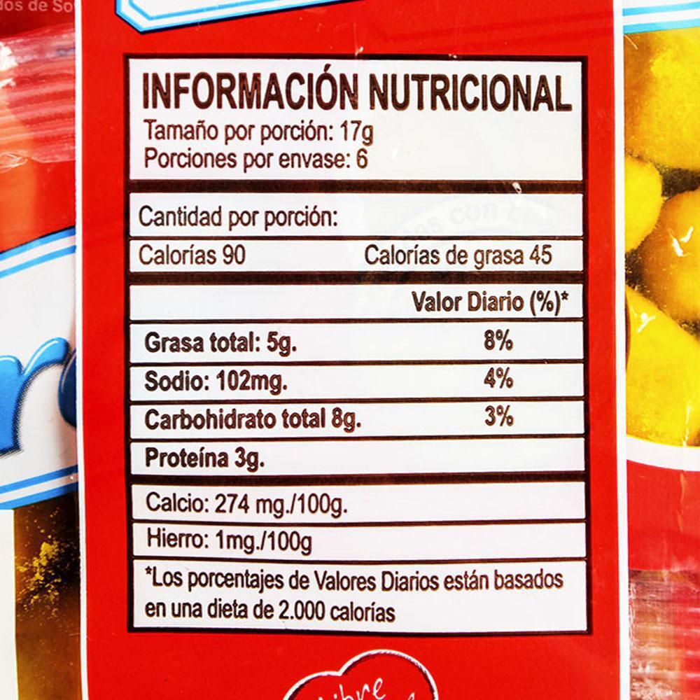 Ramo Achiras Sago Salty Snacks Cheese Crackers Nibbles - 6-Pack (102g)