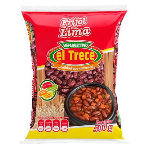 El Trece Frijol Lima Beans Grains Selection Traditional Household Grains Sizes