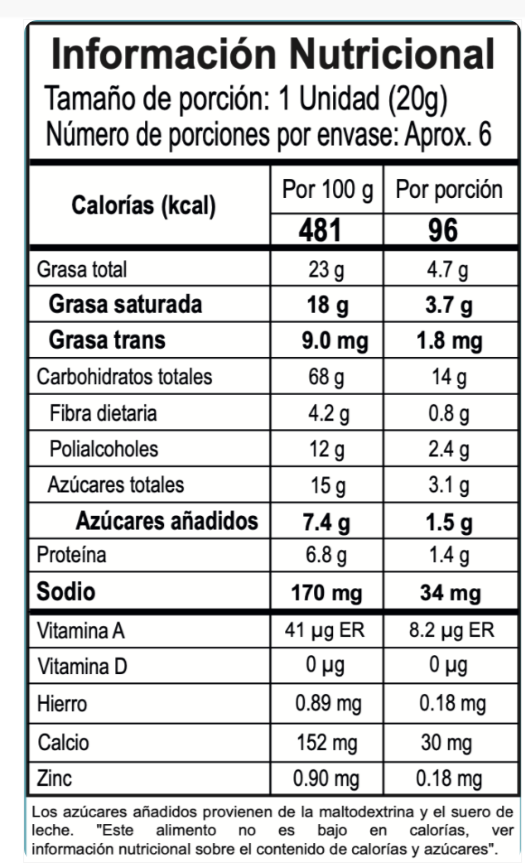 Konfyt Sugar-Free Panelitas Dulce de Leche Coconut Diet Milk Candy - 120g