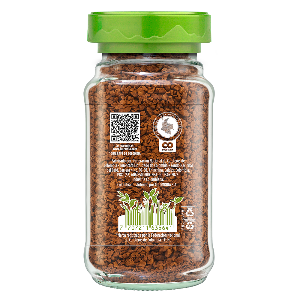 Cafe Buendia Organic Instant Coffee Soluble Organico Premium Balanced - 85g