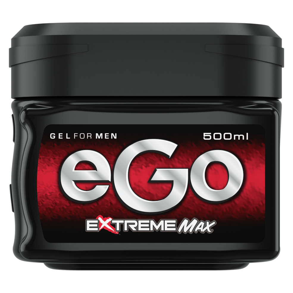 Colombian EGO HAIR GEL FOR MEN EXTREME MAX  500ML.  GEL PARA EL CABELLO  HOMBRES