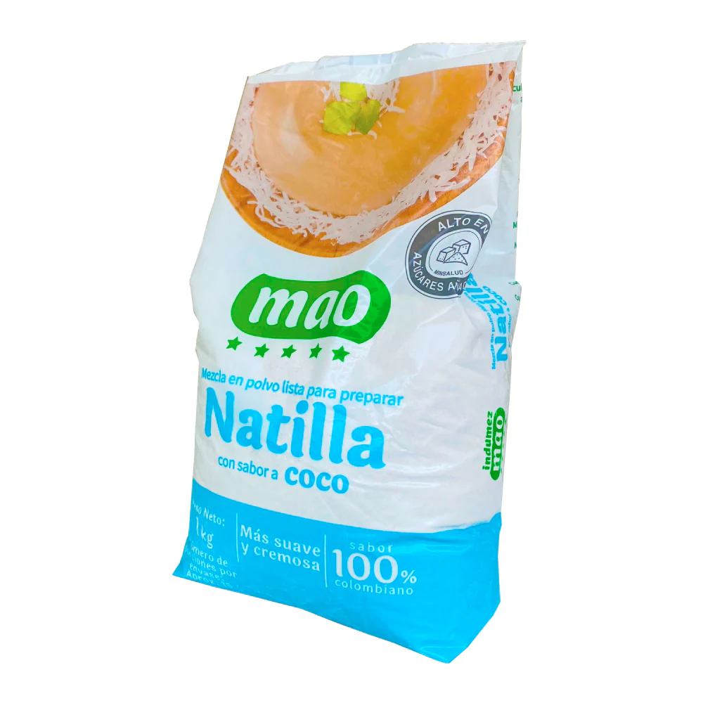 Natilla Corn Pudding Custard MAO Postre Tradicional 5 Flavors Assorted Mix 1kg