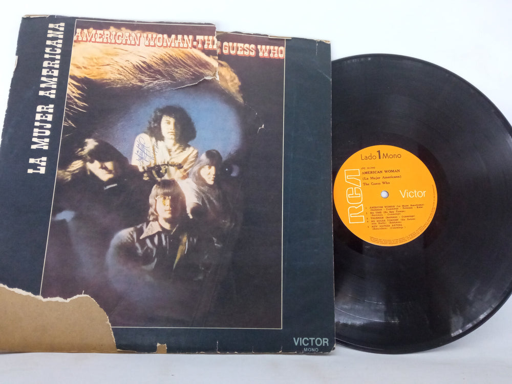 The Guess Who American Woman La Mujer Americana LP de vinilo de RCA Victor Classic Rock