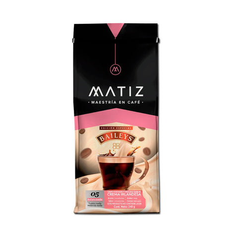 Matiz Baileys Roasted Ground Coffee Irish Cream Flavor Cafe Irlande - 240g