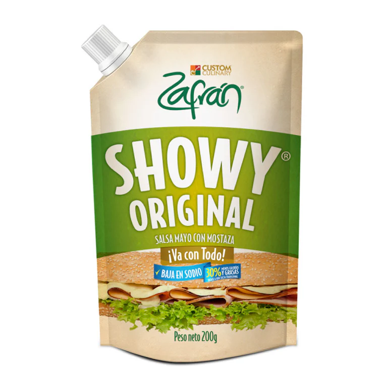 Zafran Showy Sauce Doypack Original Creamy Specialty Dipping Sauce - 200g