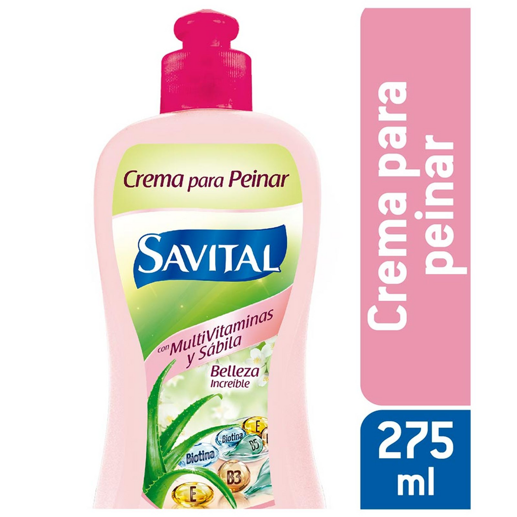 Colombian Savital multivitamin stylin cream x510ml.  Crema para peinar