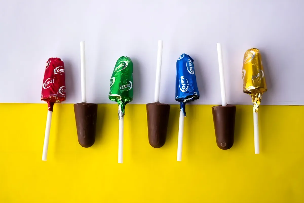 Italo Chocolate Lollipop Chupeta de Chocolate Creamy Cocoa Sweet Treat 70g