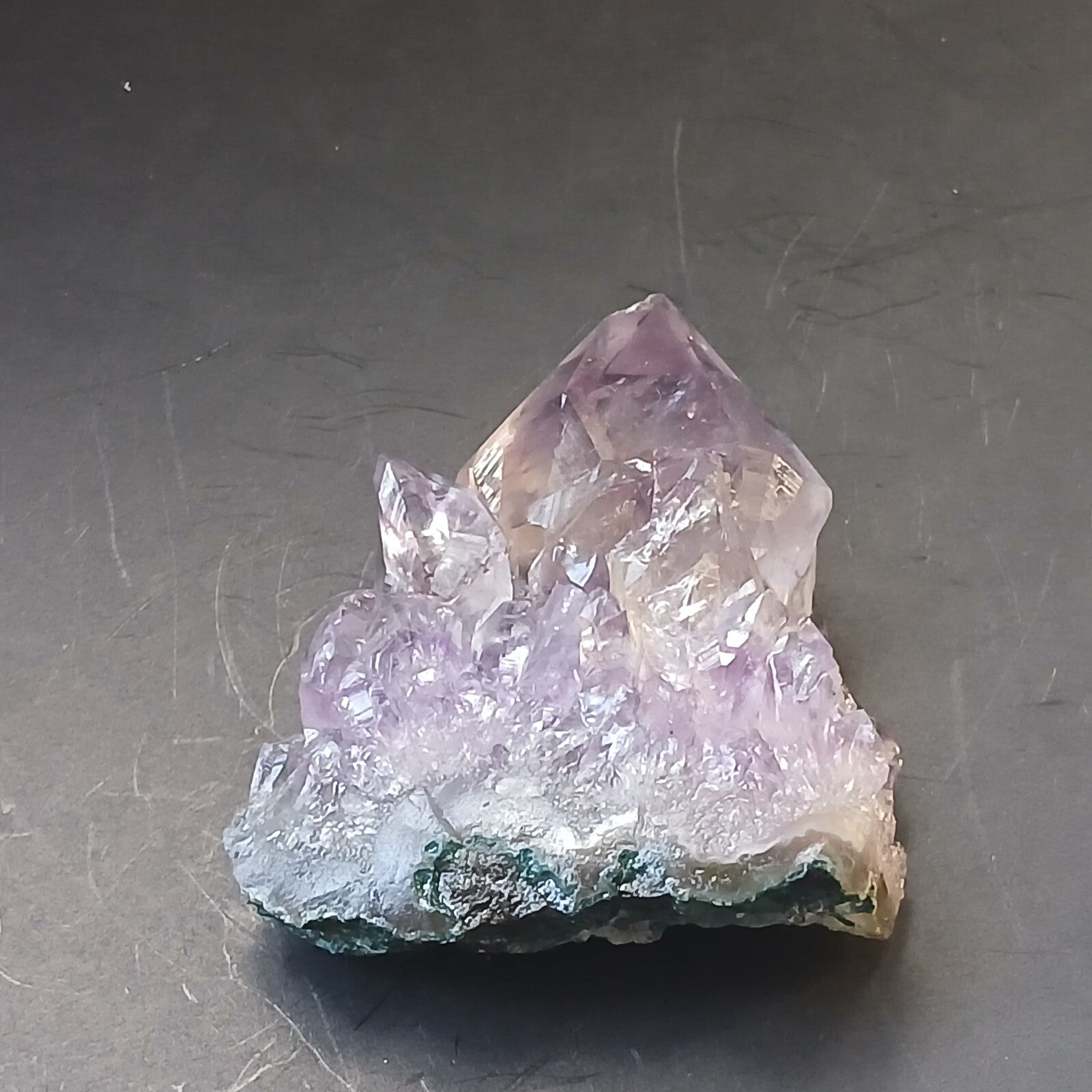 Natural Amethyst Cluster Mineral Specimen Purple Quartz Rough - 1.3 oz (37g)