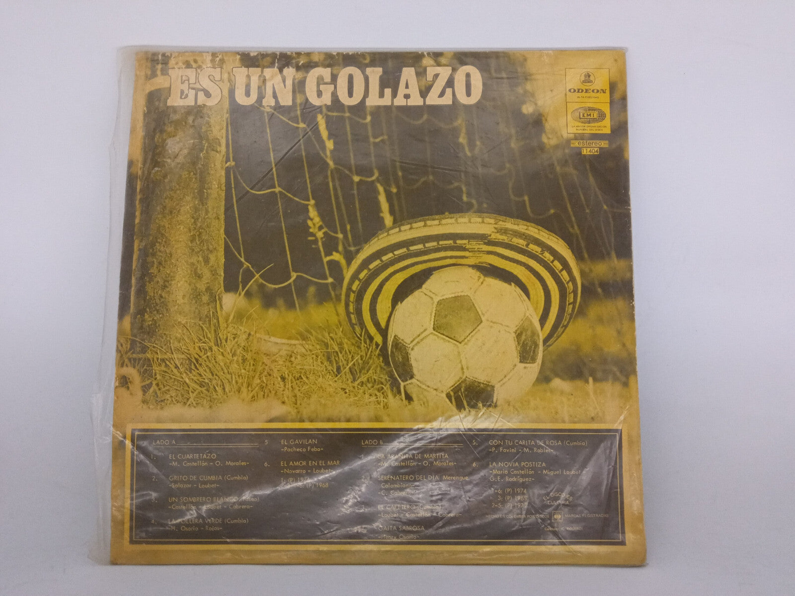 Los Wawanco El Cuartetazo Odeon Vinyl LP Record Classic Cumbia Tropical Party