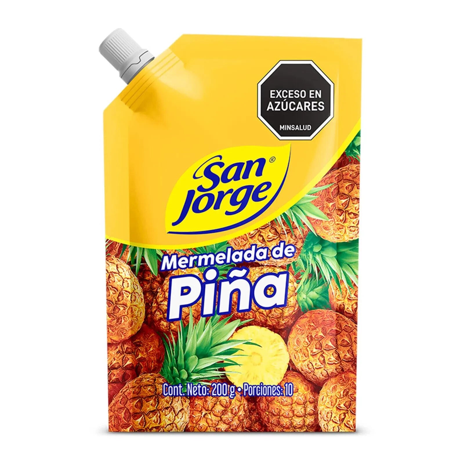 San Jorge Pineapple Marmalade Mermelada de Pina Sweet Fruit Spread - 200g