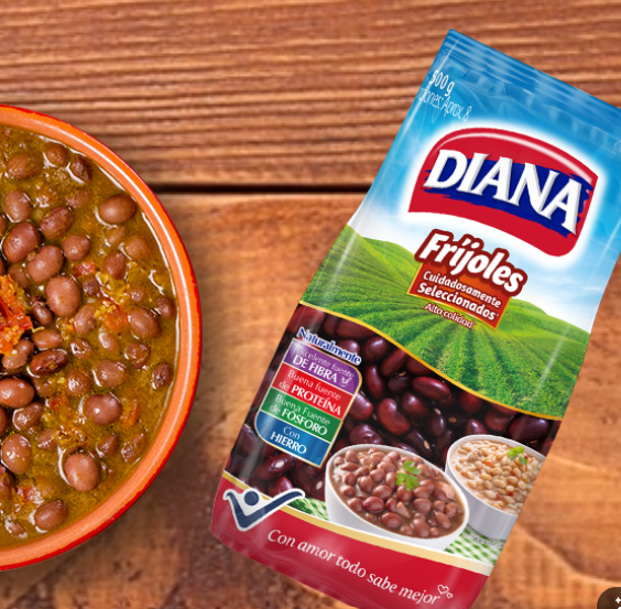 Diana Selected Red Ball Beans Frijol Bola Roja Traditional Dry Grains 1000g