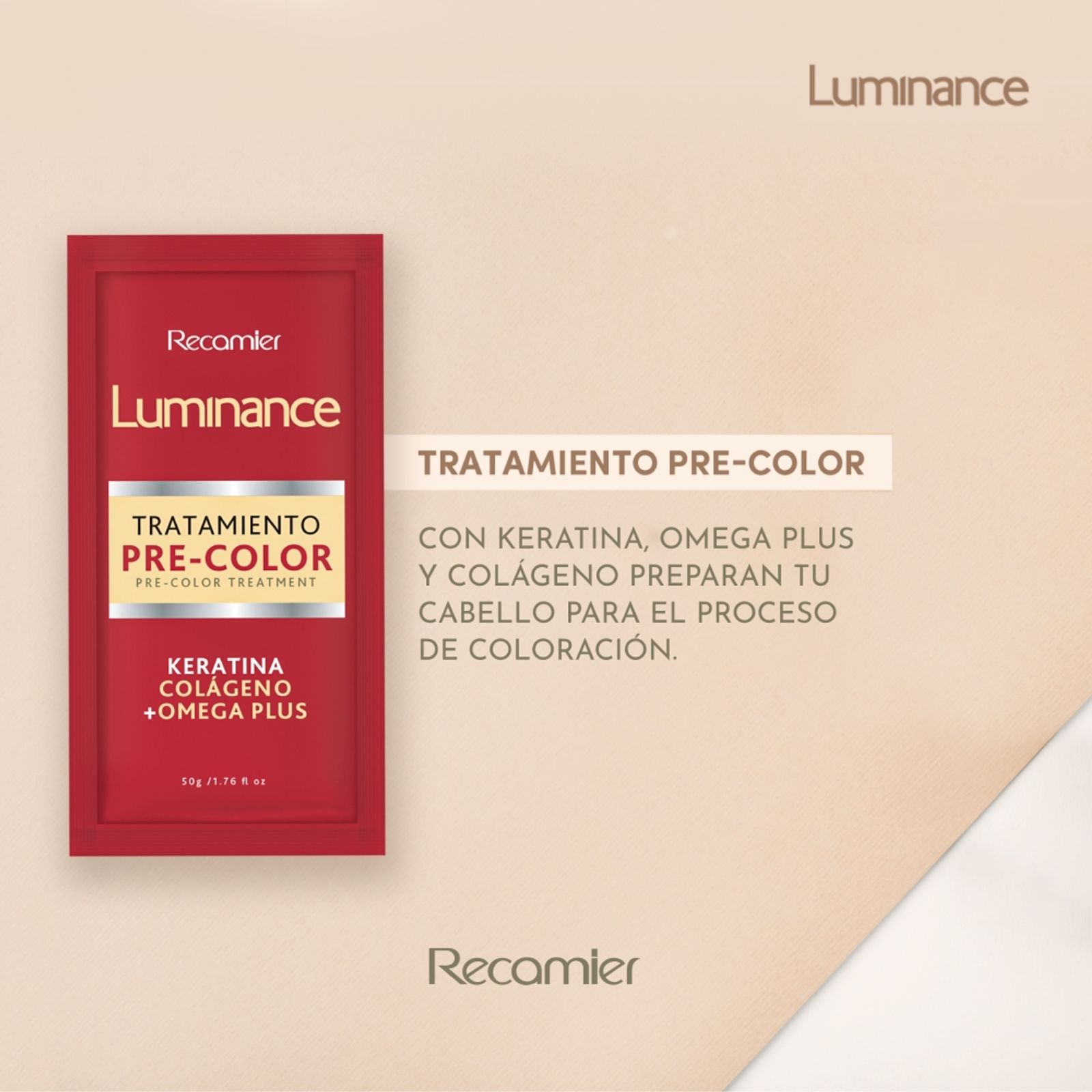 Recamier Hair Color 3.0 Dark Brown Permanent Cream Castano Oscuro Kit