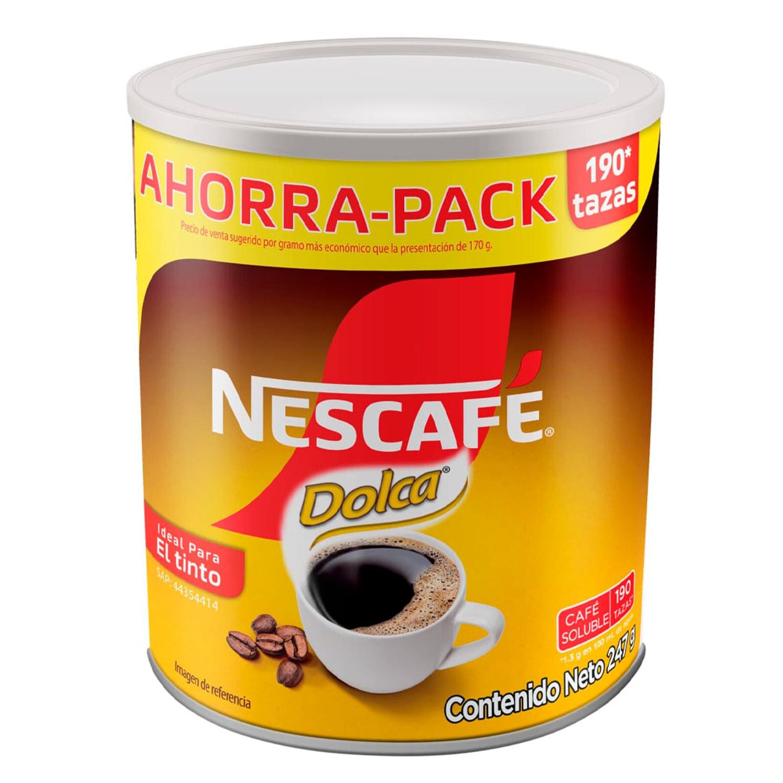 Nestle Nescafe Dolca Instant Can Coffee Traditional Sweet Mix - 8.7 oz 247g
