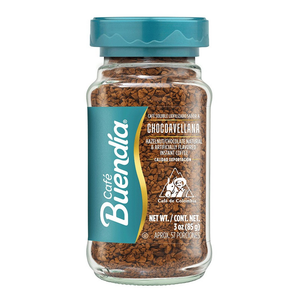 Cafe Buendia Chocohazelnut Instant Coffee Soluble Chocoavellana Flavor - 85g