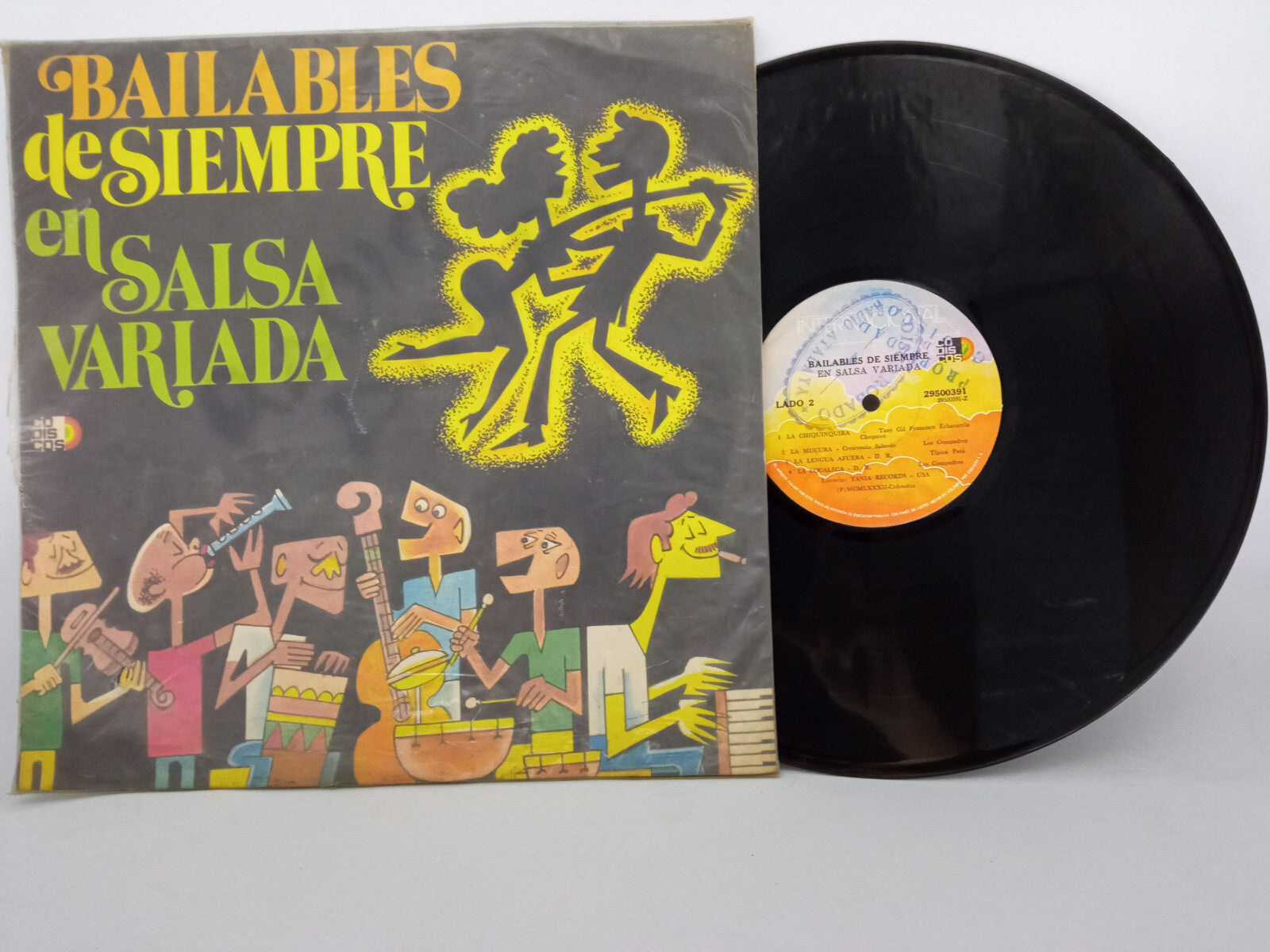 Various Bailables De Siempre En Salsa Variada Codiscos Vinyl LP Record Latin