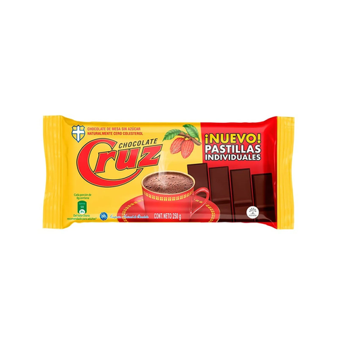 Colombian Cruz Tradicional Hot Chocolate Sugar Free 250g 8.81oz