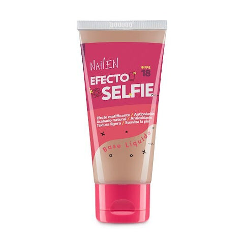 Nailen Selfie Effect Liquid Foundation Matte Face Makeup Base Tone 6 - 30g