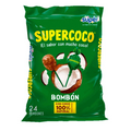 Supercoco Coconut Lollipop Bombon Super Coco Classic Hard Candy 24-Units