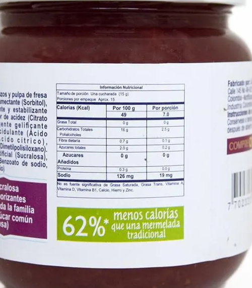 Diety Strawberry Marmalade No Added Sugar Sugar Free Low Calorie Spread - 230g