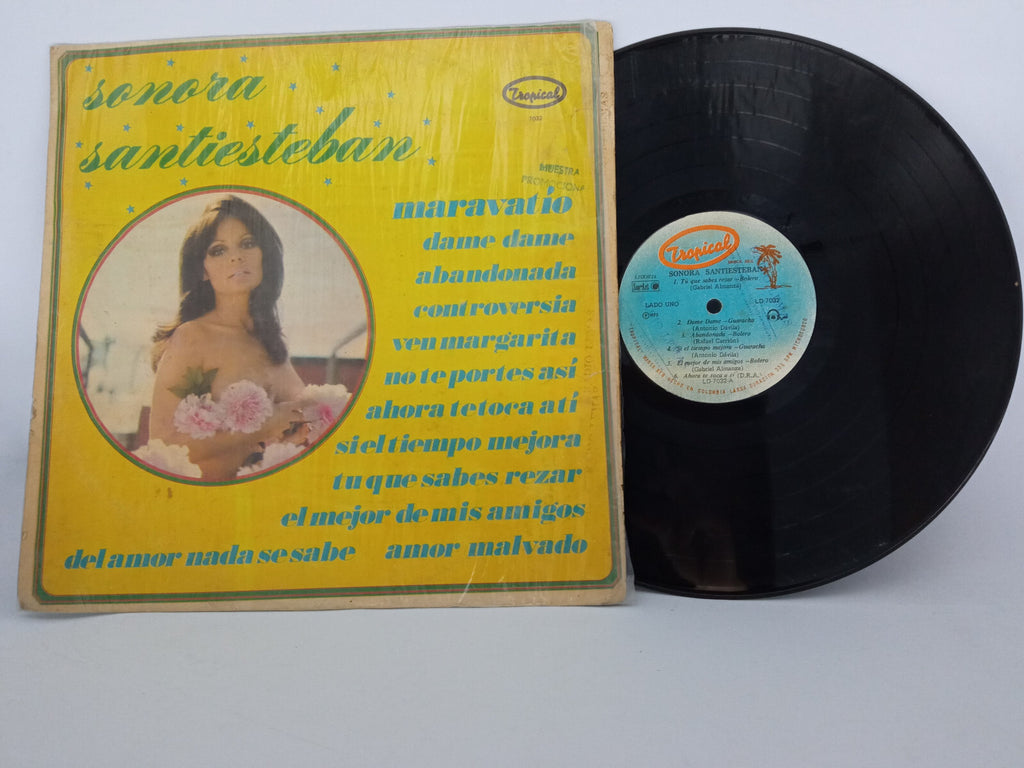 Sonora Santiesteban Sonora Santiesteban Tropical Vinyl LP Record Salsa Cumbia