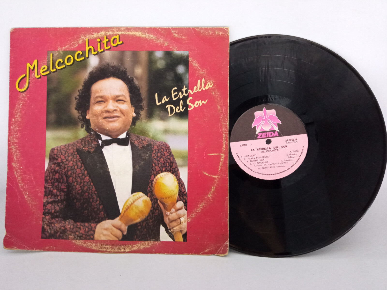 Melcochita La Estrella Del Son Zeida Vinyl LP Record Rare Salsa Guaguanco