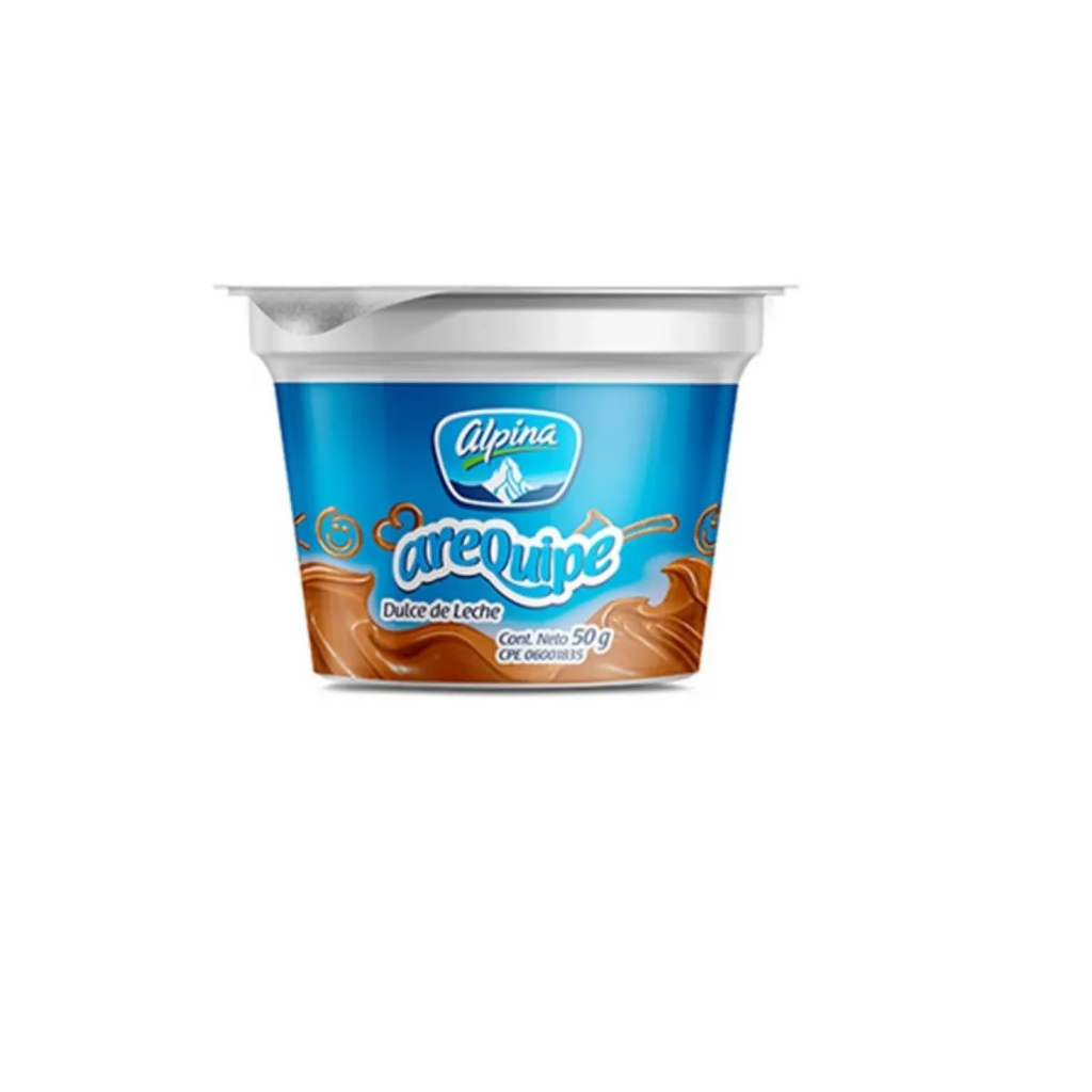 Colombia Milk Caramel Arequipe Arequipito 10u 50g Alpina 500g dulce de leche