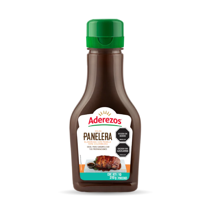 Aderezos Panelera Sauce Jar Sweet Cane Sugar Traditional Dressing - 310g
