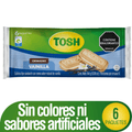Tosh Light Vanilla Cookies Pack Healthy Grain Sweet Biscuit Snacks 6u 144g