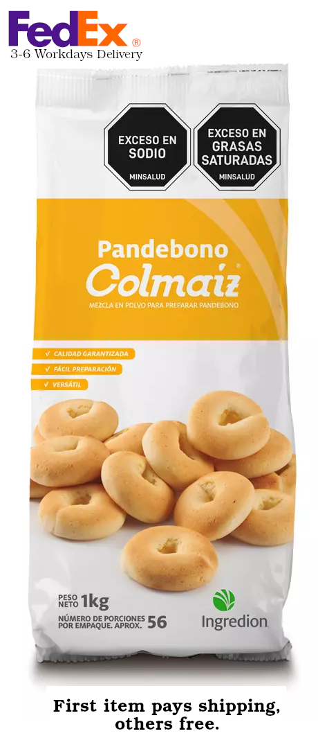 Colmaiz Pandebono Cheese Bread Baking Mix Harina Preparamix Mezcla - 1kg