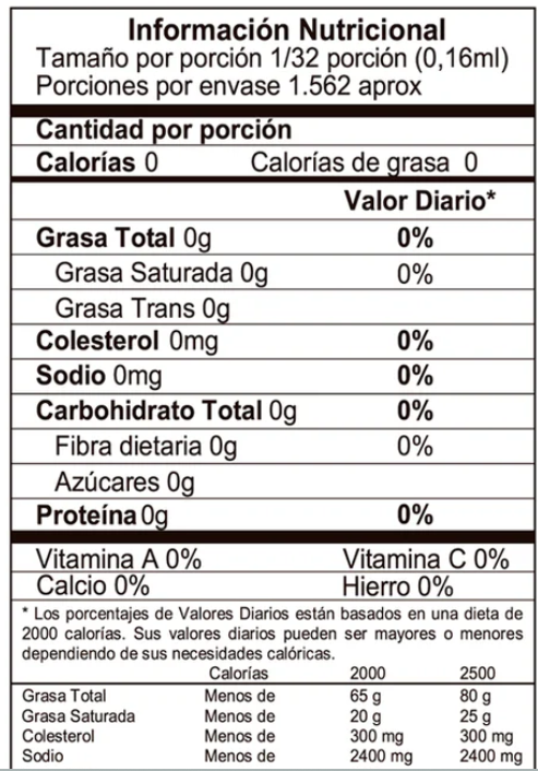 Fitcook Mary Mendez Stevia Liquid Sweetener Sugar-Free Fit Cook Diet - 60ml