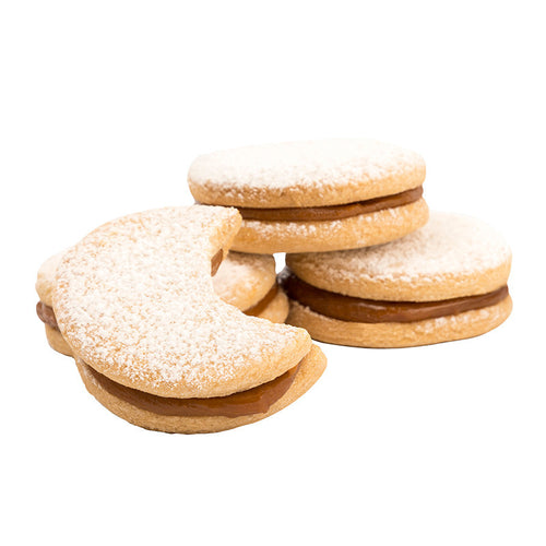 Caseritas Milk Caramel Sandwich Cookies Alfajores Arequipe Dessert 12-Units