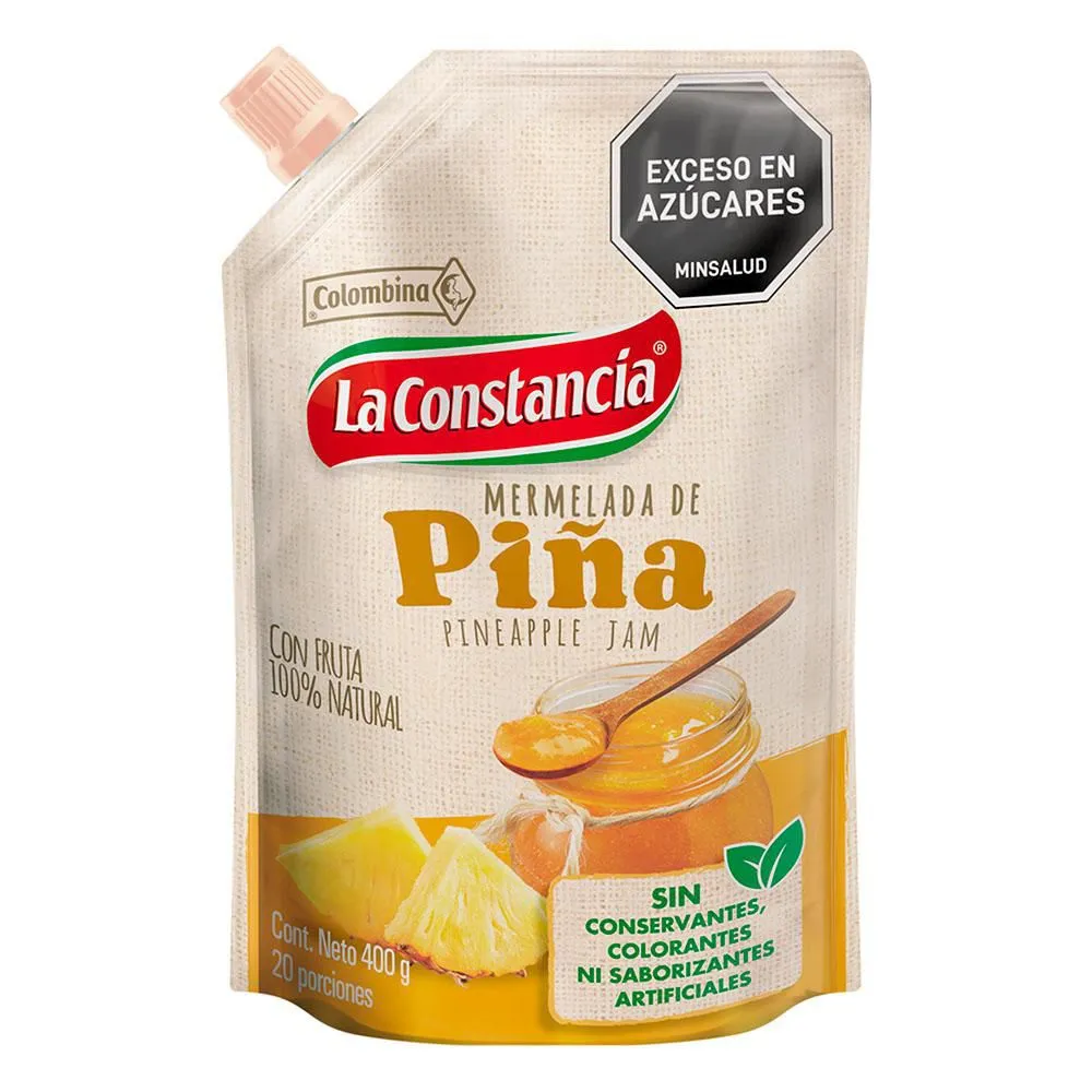 Constancia Pineapple Marmalade Mermelada de Pina Sweet Fruit Spread - 400g