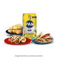 PAN Precooked White Corn Flour Harina de Maiz Blanco Arepas Premium - 1 kg