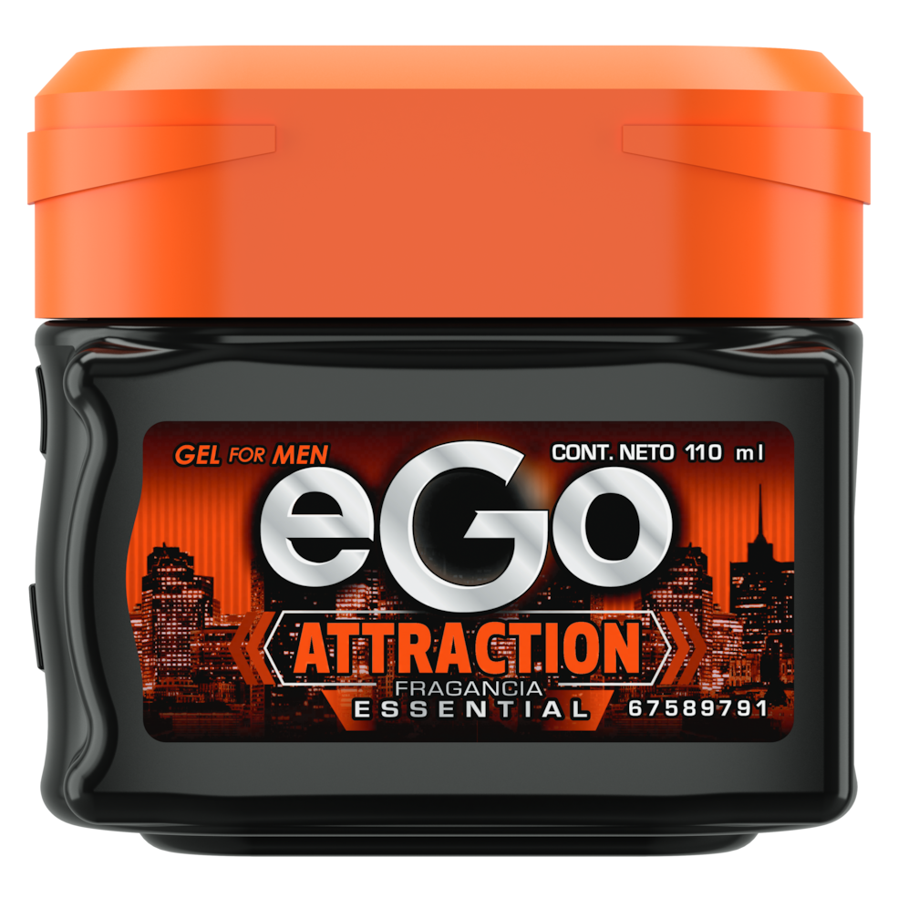 Ego Hair Gel for Men Attraction Control Active Styling Gel Capilar Bottle 500ml