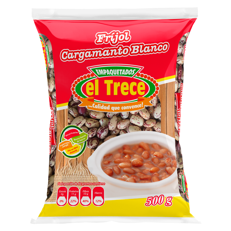 El Trece Frijol Cargamanto Blanco White Beans Traditional Creamy Grains Sizes