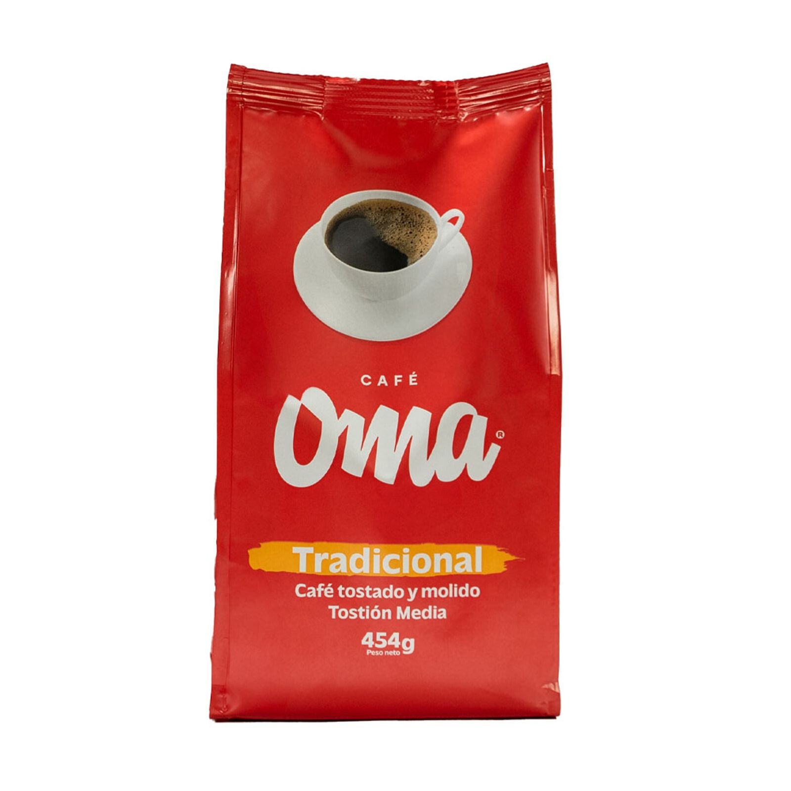 Oma Ground Medium Roast Coffee Classic Smooth Blend Premium Pack - 1 lb 454g