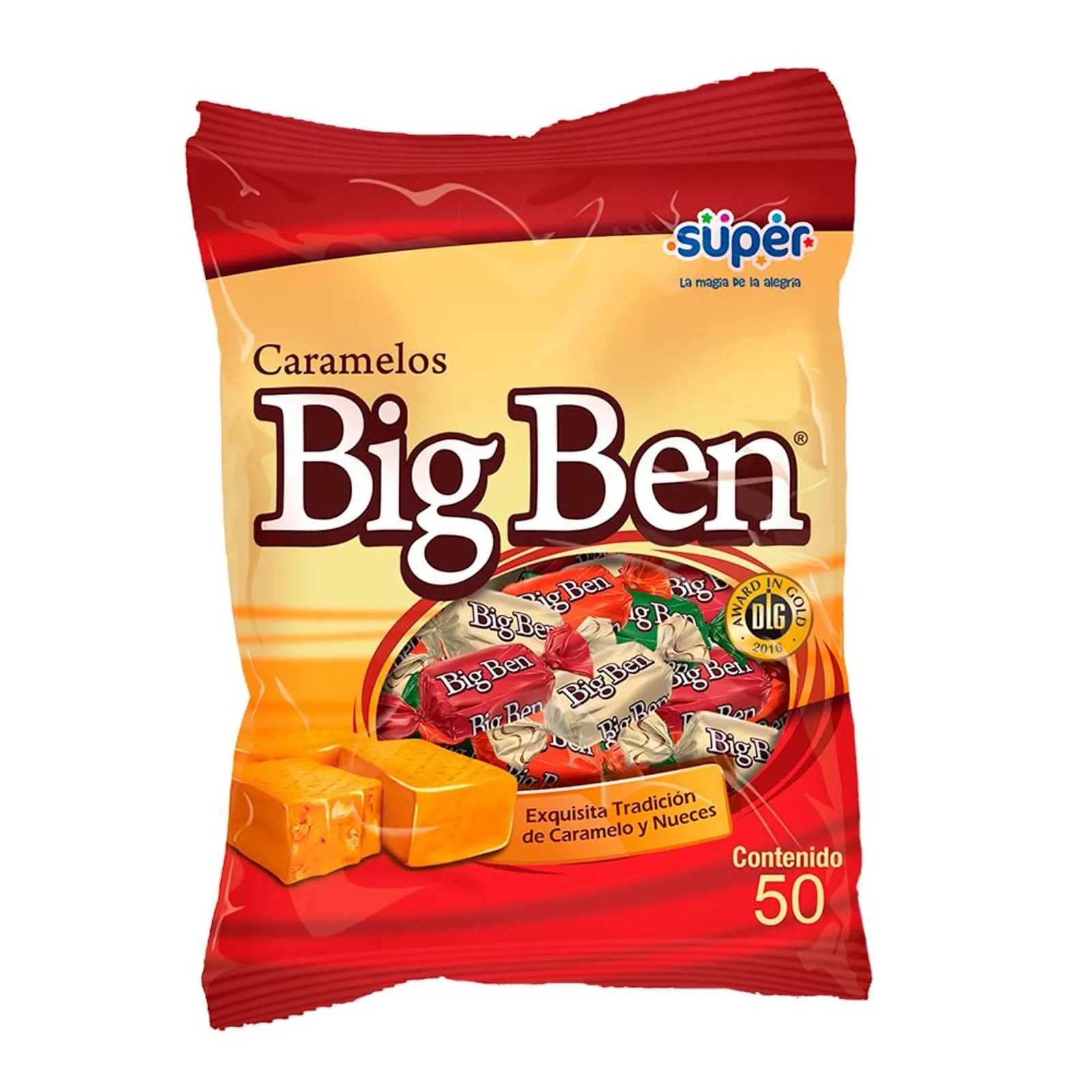 Big Ben Classic Assorted Flavors Candy Caramelos Tradicionales 100 pack US SHIP