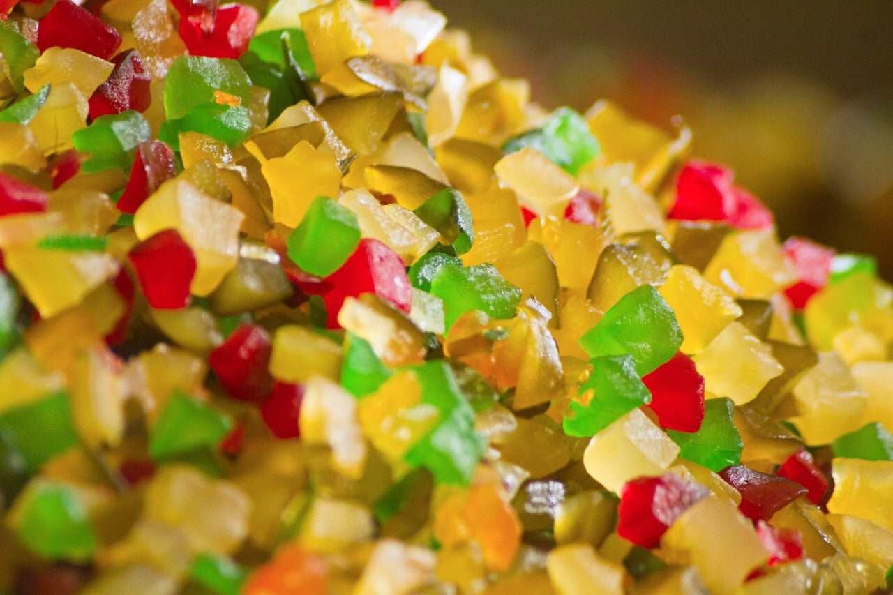 Colombia Mello Candied Fruit Mix  1 kg 2.2 lb Fruta Cristalizada Fruitcake