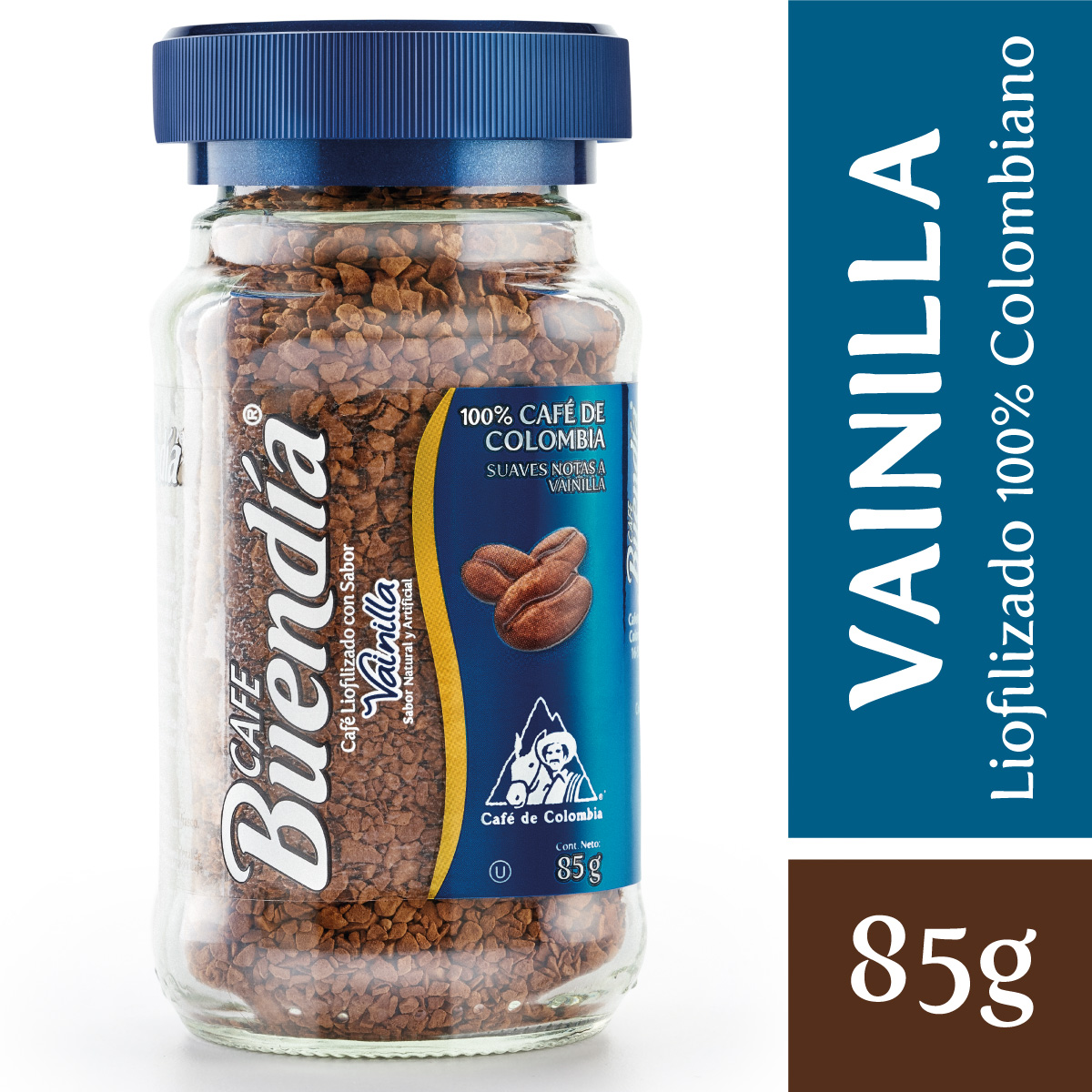 Cafe Buendia Vanilla Instant Coffee Soluble Vainilla Flavor Smooth Blend - 85g