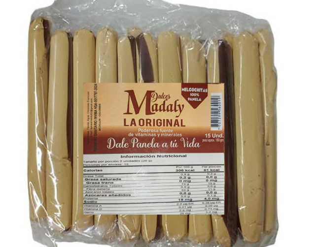 Original Cane Sugar Toffee Melcocha de Panela Traditional Sweet Candy X30 Unid
