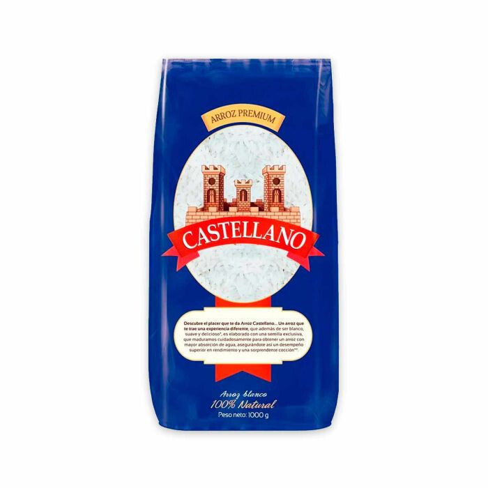 Castellano White Rice Arroz Blanco Premium Long Grain Household Essential 1kg