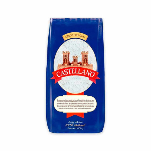 Castellano White Rice Arroz Blanco Premium Long Grain Household Essential 1kg