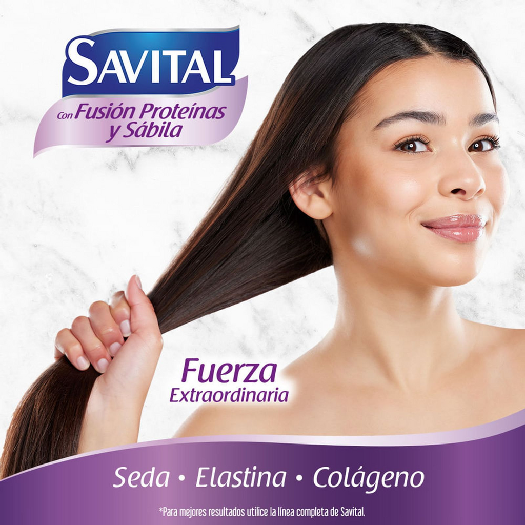Colombian Savital Shampoo + Conditioner with protein and aloe vera fusion