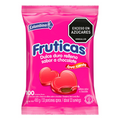 Fruticas Love Candy Hard Candy Filled with Chocolate Bombones Pack 100u 450g