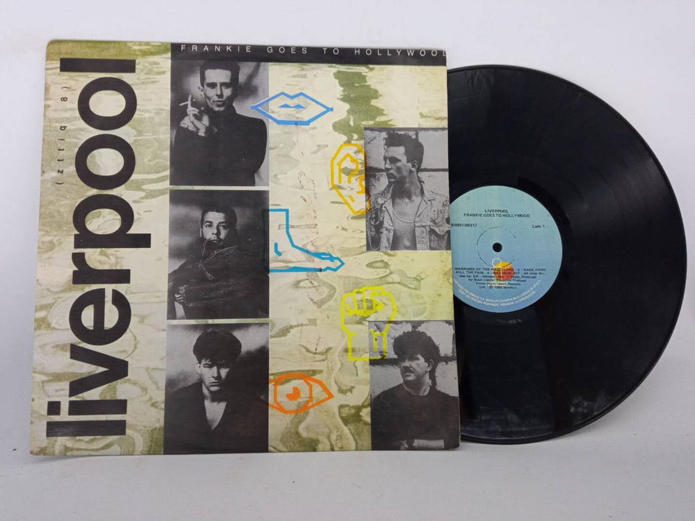 Disco de vinilo LP de Frankie Goes To Hollywood Liverpool Ariola Synth Pop New Wave